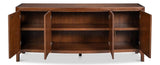 Southport Brown Credenza - Ornate Home