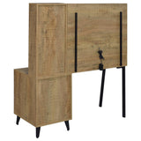 Souza Mango 5-Drawer Makeup Vanity Table With LED Mirror - Ornate Home