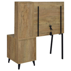 Souza Mango 5-Drawer Makeup Vanity Table With LED Mirror - Ornate Home
