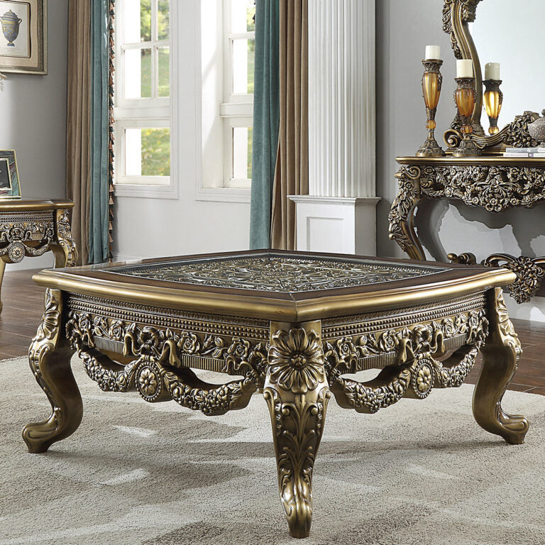 Sovereign Bronze Coffee Table / HD-C905BR - Ornate Home