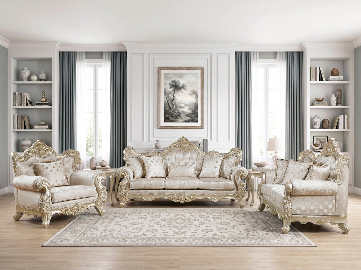 Sovereign Brown End Table - Ornate Home
