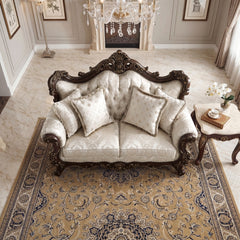 Sovereign Brown Loveseat - Ornate Home
