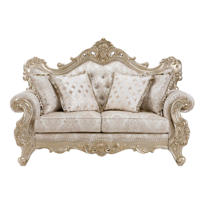 Sovereign Brown Loveseat - Ornate Home
