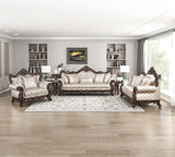 Sovereign Brown Loveseat - Ornate Home