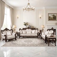 Sovereign Brown Loveseat - Ornate Home