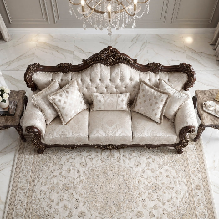 Sovereign Brown Sofa - Ornate Home