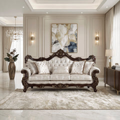 Sovereign Brown Sofa - Ornate Home