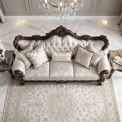 Sovereign Brown Sofa - Ornate Home