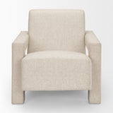 Sovereign Cream Oatmeal Fully Upholstered Accent Chair