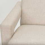 Sovereign Cream Oatmeal Fully Upholstered Accent Chair