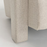 Sovereign Cream Oatmeal Fully Upholstered Accent Chair