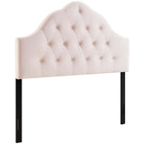 Sovereign Pink Diamond Tufted Performance Velvet Full Headboard - Ornate Home