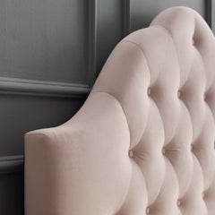 Sovereign Pink Diamond Tufted Performance Velvet Queen Headboard - Ornate Home