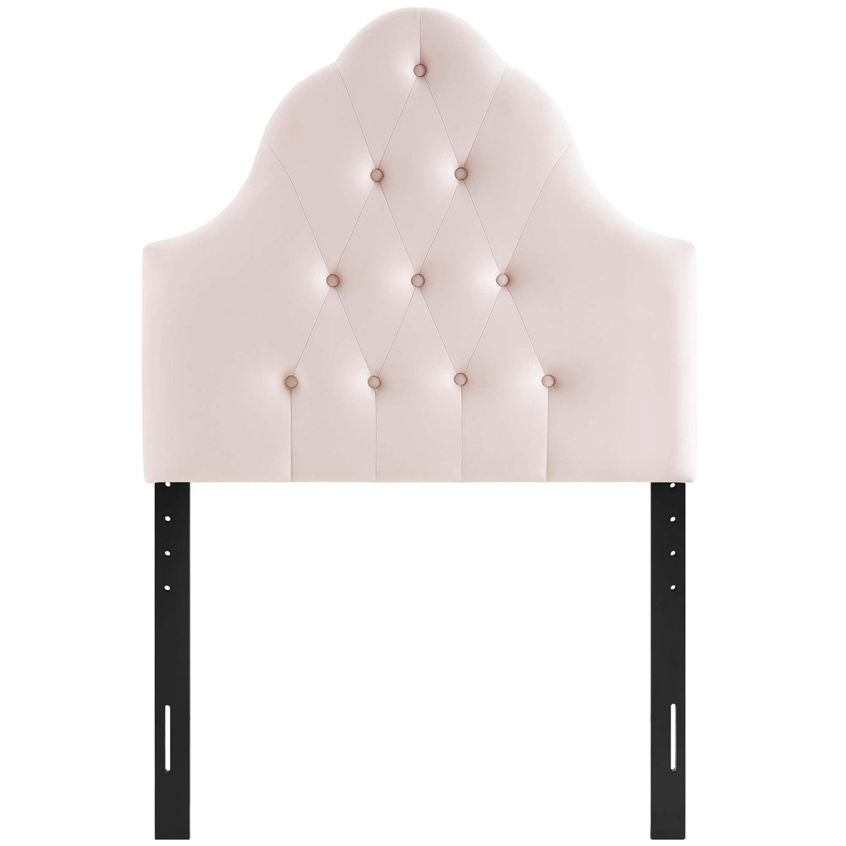 Sovereign Pink Diamond Tufted Performance Velvet Twin Headboard - Ornate Home