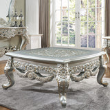 Sovereign Silver Coffee Table / HD-C905S - Ornate Home