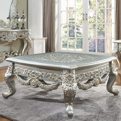 Sovereign Silver Coffee Table / HD-C905S - Ornate Home