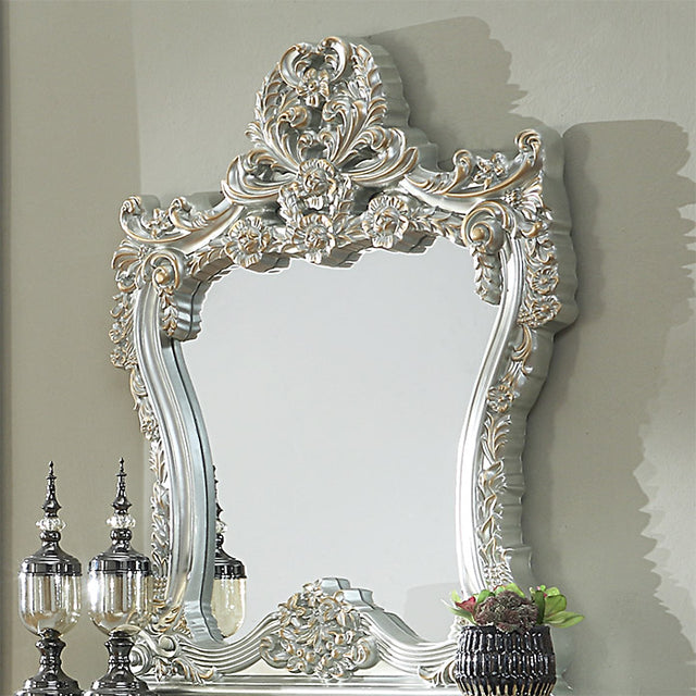 Sovereign Silver Mirror / HD-M905S - Ornate Home
