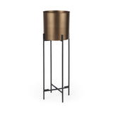 Sowerberry Bronze Large Plant Stand - Ornate Home