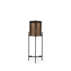Sowerberry Bronze Small Plant Stand - Ornate Home