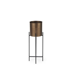 Sowerberry Bronze Small Plant Stand - Ornate Home