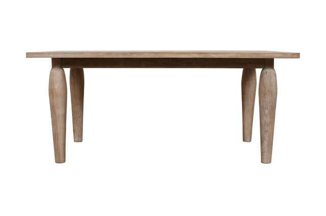 Spader Washed Dining Table - Ornate Home