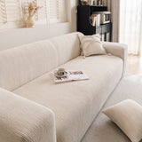 Spandex Jacquard Sofa Cover, High Stretch Crinkle Textured Couch Slipcover KAS Washable - Ornate Home