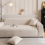 Spandex Jacquard Sofa Cover, High Stretch Crinkle Textured Couch Slipcover KAS Washable - Ornate Home