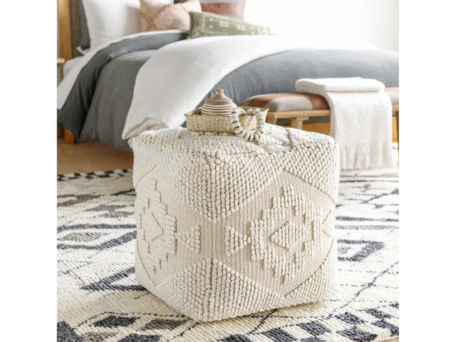 Spartanburg Pouf - Ornate Home