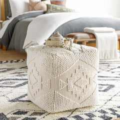 Spartanburg Pouf - Ornate Home