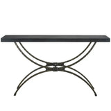 Spatial Aged Bronze/Gold Console Table - Ornate Home