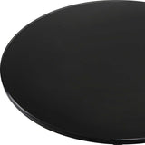 Spector Black/Brass Modern Accent Table - Ornate Home