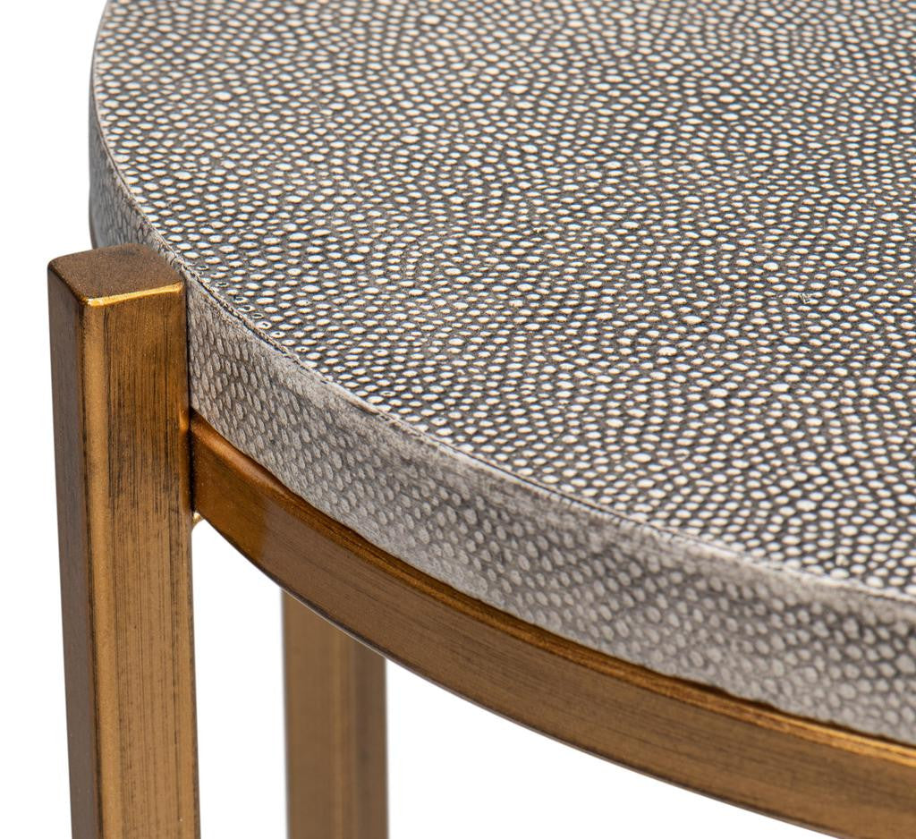 Spence Black Side Table - Ornate Home