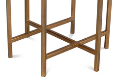 Spence Black Side Table - Ornate Home