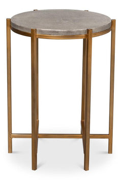 Spence Black Side Table - Ornate Home