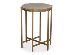 Spence Black Side Table - Ornate Home