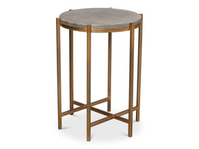 Spence Black Side Table - Ornate Home