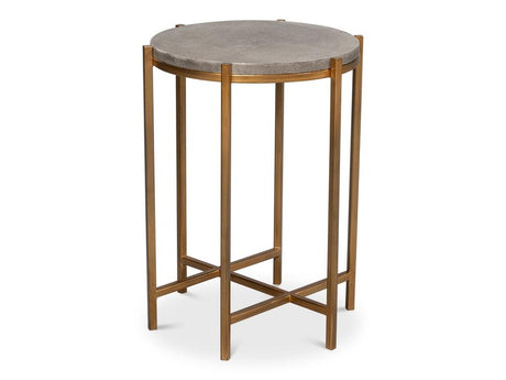 Spence Black Side Table - Ornate Home