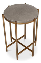 Spence Black Side Table - Ornate Home