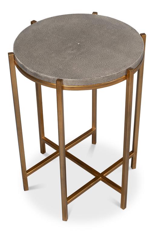 Spence Black Side Table - Ornate Home
