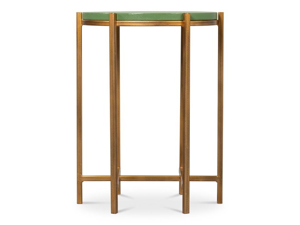 Spence Green Side Table - Ornate Home
