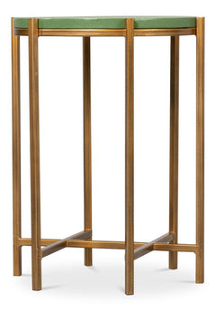 Spence Green Side Table - Ornate Home