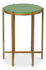 Spence Green Side Table - Ornate Home
