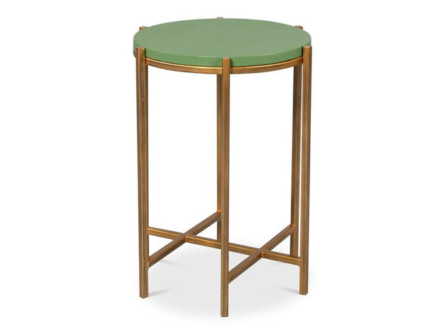 Spence Green Side Table - Ornate Home