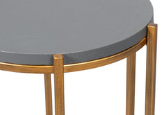 Spence Grey Side Table - Ornate Home
