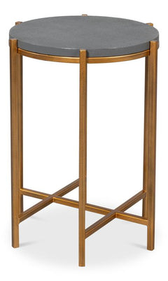 Spence Grey Side Table - Ornate Home