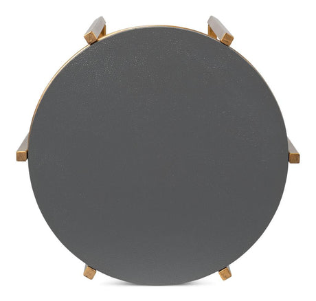 Spence Grey Side Table - Ornate Home