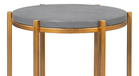 Spence Grey Side Table - Ornate Home