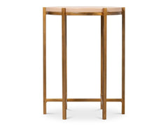Spence Tan Side Table - Ornate Home