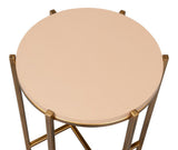 Spence Tan Side Table - Ornate Home