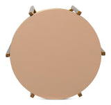 Spence Tan Side Table - Ornate Home